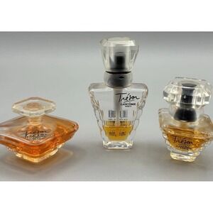 Lot of 3 Lancôme Trésor Eau de Parfum Miniature Perfumes‎